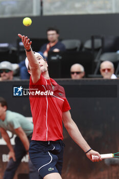 2024-05-22 - Ugo HUMBERT (FRA) during the Open Parc Auvergne-Rhone-Alpes Lyon 2024, ATP 250 Tennis tournament on May 22, 2024 at Parc de la Tete d'Or in Lyon, France - TENNIS - OPEN PARC LYON 2024 - INTERNATIONALS - TENNIS