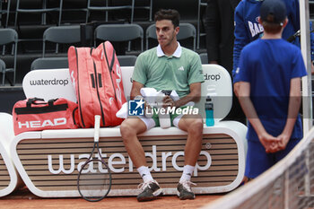 2024-05-22 - Francisco CERUNDOLO (ARG) during the Open Parc Auvergne-Rhone-Alpes Lyon 2024, ATP 250 Tennis tournament on May 22, 2024 at Parc de la Tete d'Or in Lyon, France - TENNIS - OPEN PARC LYON 2024 - INTERNATIONALS - TENNIS