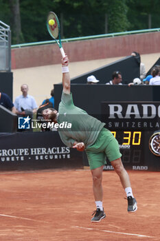 2024-05-22 - Hugo GASTON (FRA) during the Open Parc Auvergne-Rhone-Alpes Lyon 2024, ATP 250 Tennis tournament on May 22, 2024 at Parc de la Tete d'Or in Lyon, France - TENNIS - OPEN PARC LYON 2024 - INTERNATIONALS - TENNIS