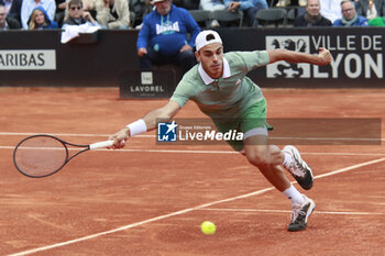 2024-05-22 - Francisco CERUNDOLO (ARG) during the Open Parc Auvergne-Rhone-Alpes Lyon 2024, ATP 250 Tennis tournament on May 22, 2024 at Parc de la Tete d'Or in Lyon, France - TENNIS - OPEN PARC LYON 2024 - INTERNATIONALS - TENNIS