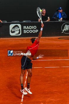 2024-05-22 - Arthur RINDERKNECH (FRA) during the Open Parc Auvergne-Rhone-Alpes Lyon 2024, ATP 250 Tennis tournament on May 22, 2024 at Parc de la Tete d'Or in Lyon, France - TENNIS - OPEN PARC LYON 2024 - INTERNATIONALS - TENNIS