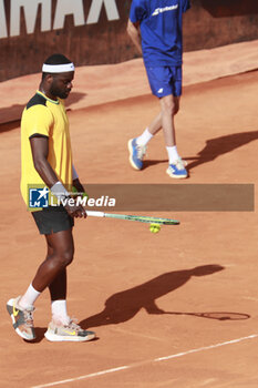 2024-05-22 - Frances TIAFOE (USA) during the Open Parc Auvergne-Rhone-Alpes Lyon 2024, ATP 250 Tennis tournament on May 22, 2024 at Parc de la Tete d'Or in Lyon, France - TENNIS - OPEN PARC LYON 2024 - INTERNATIONALS - TENNIS