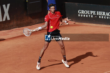 2024-05-22 - Arthur RINDERKNECH (FRA) during the Open Parc Auvergne-Rhone-Alpes Lyon 2024, ATP 250 Tennis tournament on May 22, 2024 at Parc de la Tete d'Or in Lyon, France - TENNIS - OPEN PARC LYON 2024 - INTERNATIONALS - TENNIS