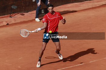 2024-05-22 - Arthur RINDERKNECH (FRA) during the Open Parc Auvergne-Rhone-Alpes Lyon 2024, ATP 250 Tennis tournament on May 22, 2024 at Parc de la Tete d'Or in Lyon, France - TENNIS - OPEN PARC LYON 2024 - INTERNATIONALS - TENNIS