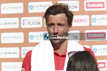 2024-05-22 - Arthur RINDERKNECH (FRA) during the Open Parc Auvergne-Rhone-Alpes Lyon 2024, ATP 250 Tennis tournament on May 22, 2024 at Parc de la Tete d'Or in Lyon, France - TENNIS - OPEN PARC LYON 2024 - INTERNATIONALS - TENNIS