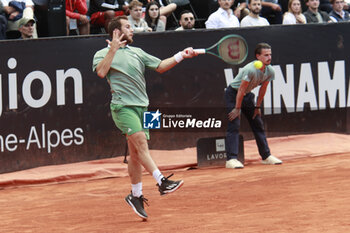 2024-05-22 - Hugo GASTON (FRA) during the Open Parc Auvergne-Rhone-Alpes Lyon 2024, ATP 250 Tennis tournament on May 22, 2024 at Parc de la Tete d'Or in Lyon, France - TENNIS - OPEN PARC LYON 2024 - INTERNATIONALS - TENNIS