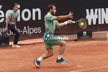 2024-05-22 - Hugo GASTON (FRA) during the Open Parc Auvergne-Rhone-Alpes Lyon 2024, ATP 250 Tennis tournament on May 22, 2024 at Parc de la Tete d'Or in Lyon, France - TENNIS - OPEN PARC LYON 2024 - INTERNATIONALS - TENNIS