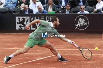 2024-05-22 - Hugo GASTON (FRA) during the Open Parc Auvergne-Rhone-Alpes Lyon 2024, ATP 250 Tennis tournament on May 22, 2024 at Parc de la Tete d'Or in Lyon, France - TENNIS - OPEN PARC LYON 2024 - INTERNATIONALS - TENNIS