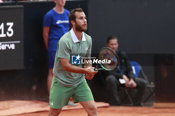 2024-05-22 - Hugo GASTON (FRA) during the Open Parc Auvergne-Rhone-Alpes Lyon 2024, ATP 250 Tennis tournament on May 22, 2024 at Parc de la Tete d'Or in Lyon, France - TENNIS - OPEN PARC LYON 2024 - INTERNATIONALS - TENNIS