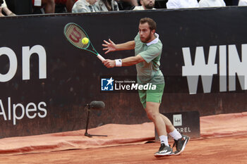 2024-05-22 - Hugo GASTON (FRA) during the Open Parc Auvergne-Rhone-Alpes Lyon 2024, ATP 250 Tennis tournament on May 22, 2024 at Parc de la Tete d'Or in Lyon, France - TENNIS - OPEN PARC LYON 2024 - INTERNATIONALS - TENNIS