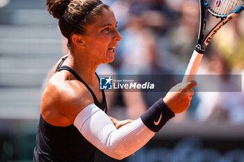 2024-05-24 - Sara ERRANI (ITA) during the Roland-Garros 2024, ATP and WTA Grand Slam tennis tournament on May 24, 2024 at Roland-Garros stadium in Paris, France - TENNIS - ROLAND GARROS 2024 - PREVIEW - INTERNATIONALS - TENNIS