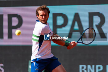 2024-05-24 - Mathias BOURGUE (FRA) during the Roland-Garros 2024, ATP and WTA Grand Slam tennis tournament on May 24, 2024 at Roland-Garros stadium in Paris, France - TENNIS - ROLAND GARROS 2024 - PREVIEW - INTERNATIONALS - TENNIS