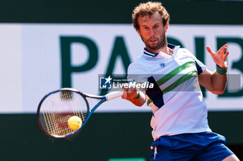 2024-05-24 - Mathias BOURGUE (FRA) during the Roland-Garros 2024, ATP and WTA Grand Slam tennis tournament on May 24, 2024 at Roland-Garros stadium in Paris, France - TENNIS - ROLAND GARROS 2024 - PREVIEW - INTERNATIONALS - TENNIS