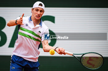 2024-05-26 - Ugo HUMBERT of France during the first day of Roland-Garros 2024, ATP and WTA Grand Slam tennis tournament on May 26, 2024 at Roland-Garros stadium in Paris, France - TENNIS - ROLAND GARROS 2024 - 26/05 - INTERNATIONALS - TENNIS