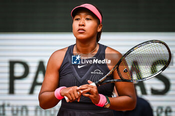 2024-05-26 - Naomi OSAKA of Japan during the first day of Roland-Garros 2024, ATP and WTA Grand Slam tennis tournament on May 26, 2024 at Roland-Garros stadium in Paris, France - TENNIS - ROLAND GARROS 2024 - 26/05 - INTERNATIONALS - TENNIS