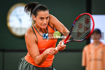 2024-05-26 - Caroline GARCIA of France during the first day of Roland-Garros 2024, ATP and WTA Grand Slam tennis tournament on May 26, 2024 at Roland-Garros stadium in Paris, France - TENNIS - ROLAND GARROS 2024 - 26/05 - INTERNATIONALS - TENNIS