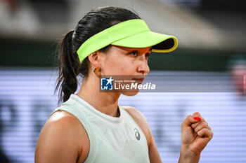 2024-05-26 - Eva LYS of Germany celebrates his point during the first day of Roland-Garros 2024, ATP and WTA Grand Slam tennis tournament on May 26, 2024 at Roland-Garros stadium in Paris, France - TENNIS - ROLAND GARROS 2024 - 26/05 - INTERNATIONALS - TENNIS