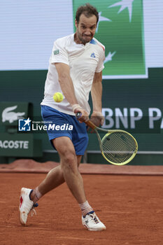 2024-05-26 - Richard Gasquet of France during day 1 of the 2024 French Open, Roland-Garros 2024, Grand Slam tennis tournament on May 26, 2024 at Roland-Garros stadium in Paris, France - TENNIS - ROLAND GARROS 2024 - 26/05 - INTERNATIONALS - TENNIS