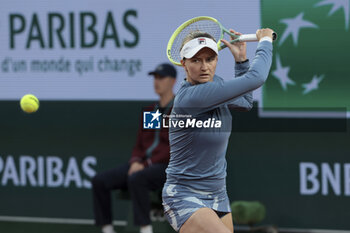 2024-05-26 - Barbora Krejcikova of Czech Republic during day 1 of the 2024 French Open, Roland-Garros 2024, Grand Slam tennis tournament on May 26, 2024 at Roland-Garros stadium in Paris, France - TENNIS - ROLAND GARROS 2024 - 26/05 - INTERNATIONALS - TENNIS