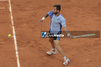 2024-05-26 - Corentin Moutet of France during day 1 of the 2024 French Open, Roland-Garros 2024, Grand Slam tennis tournament on May 26, 2024 at Roland-Garros stadium in Paris, France - TENNIS - ROLAND GARROS 2024 - 26/05 - INTERNATIONALS - TENNIS