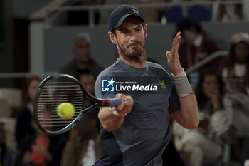 2024-05-26 - Andy Murray of Great Britain during day 1 of the 2024 French Open, Roland-Garros 2024, Grand Slam tennis tournament on May 26, 2024 at Roland-Garros stadium in Paris, France - TENNIS - ROLAND GARROS 2024 - 26/05 - INTERNATIONALS - TENNIS