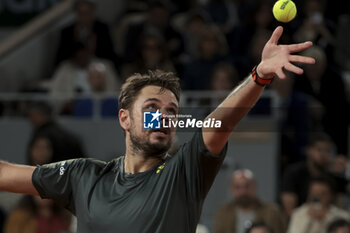 2024-05-26 - Stan Wawrinka of Switzerland during day 1 of the 2024 French Open, Roland-Garros 2024, Grand Slam tennis tournament on May 26, 2024 at Roland-Garros stadium in Paris, France - TENNIS - ROLAND GARROS 2024 - 26/05 - INTERNATIONALS - TENNIS