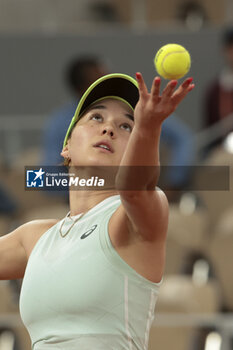 2024-05-26 - Eva Lys of Germany during day 1 of the 2024 French Open, Roland-Garros 2024, Grand Slam tennis tournament on May 26, 2024 at Roland-Garros stadium in Paris, France - TENNIS - ROLAND GARROS 2024 - 26/05 - INTERNATIONALS - TENNIS