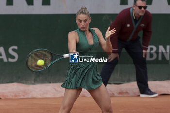 2024-05-26 - Marta Kostyuk of Ukraine during day 1 of the 2024 French Open, Roland-Garros 2024, Grand Slam tennis tournament on May 26, 2024 at Roland-Garros stadium in Paris, France - TENNIS - ROLAND GARROS 2024 - 26/05 - INTERNATIONALS - TENNIS