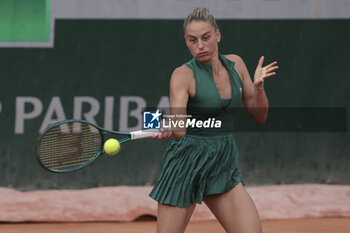 2024-05-26 - Marta Kostyuk of Ukraine during day 1 of the 2024 French Open, Roland-Garros 2024, Grand Slam tennis tournament on May 26, 2024 at Roland-Garros stadium in Paris, France - TENNIS - ROLAND GARROS 2024 - 26/05 - INTERNATIONALS - TENNIS