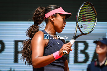 2024-05-26 - Naomi OSAKA of Japan during the first day of Roland-Garros 2024, ATP and WTA Grand Slam tennis tournament on May 26, 2024 at Roland-Garros stadium in Paris, France - TENNIS - ROLAND GARROS 2024 - 26/05 - INTERNATIONALS - TENNIS