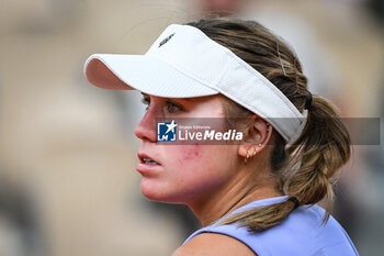 2024-05-26 - Sofia KENIN of United States during the first day of Roland-Garros 2024, ATP and WTA Grand Slam tennis tournament on May 26, 2024 at Roland-Garros stadium in Paris, France - TENNIS - ROLAND GARROS 2024 - 26/05 - INTERNATIONALS - TENNIS