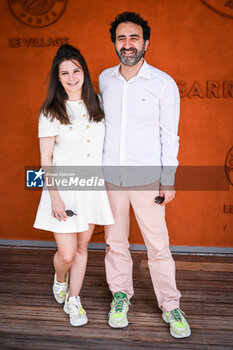 2024-05-26 - Mathieu MADENIAN with his partner during the first day of Roland-Garros 2024, ATP and WTA Grand Slam tennis tournament on May 26, 2024 at Roland-Garros stadium in Paris, France - TENNIS - ROLAND GARROS 2024 - 26/05 - INTERNATIONALS - TENNIS