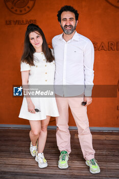 2024-05-26 - Mathieu MADENIAN with his partner during the first day of Roland-Garros 2024, ATP and WTA Grand Slam tennis tournament on May 26, 2024 at Roland-Garros stadium in Paris, France - TENNIS - ROLAND GARROS 2024 - 26/05 - INTERNATIONALS - TENNIS