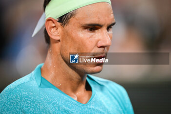 2024-05-27 - Rafael NADAL of Spain during the second day of Roland-Garros 2024, ATP and WTA Grand Slam tennis tournament on May 27, 2024 at Roland-Garros stadium in Paris, France - TENNIS - ROLAND GARROS 2024 - 27/05 - INTERNATIONALS - TENNIS