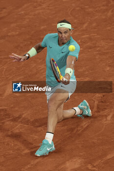 2024-05-27 - Rafael Nadal of Spain during his first round match against Alexander Zverev aka Sascha Zverev of Germany on day 2 of the 2024 French Open, Roland-Garros 2024, Grand Slam tennis tournament on May 27, 2024 at Roland-Garros stadium in Paris, France - TENNIS - ROLAND GARROS 2024 - 27/05 - INTERNATIONALS - TENNIS