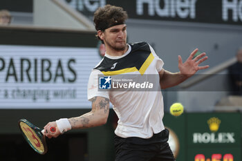 2024-05-27 - Thiago Seyboth Wild of Brazil during day 2 of the 2024 French Open, Roland-Garros 2024, Grand Slam tennis tournament on May 27, 2024 at Roland-Garros stadium in Paris, France - TENNIS - ROLAND GARROS 2024 - 27/05 - INTERNATIONALS - TENNIS