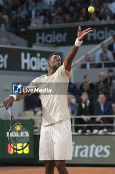 2024-05-27 - Gael Monfils of France during day 2 of the 2024 French Open, Roland-Garros 2024, Grand Slam tennis tournament on May 27, 2024 at Roland-Garros stadium in Paris, France - TENNIS - ROLAND GARROS 2024 - 27/05 - INTERNATIONALS - TENNIS