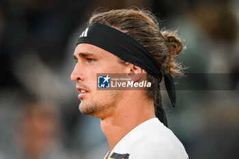 2024-05-27 - Alexander ZVEREV of Germany during the second day of Roland-Garros 2024, ATP and WTA Grand Slam tennis tournament on May 27, 2024 at Roland-Garros stadium in Paris, France - TENNIS - ROLAND GARROS 2024 - 27/05 - INTERNATIONALS - TENNIS