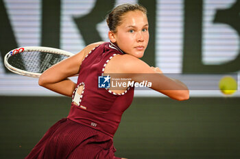 2024-05-28 - Erika ANDREEVA of Russia during the third day of Roland-Garros 2024, ATP and WTA Grand Slam tennis tournament on May 28, 2024 at Roland-Garros stadium in Paris, France - TENNIS - ROLAND GARROS 2024 - 28/05 - INTERNATIONALS - TENNIS