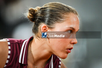 2024-05-28 - Erika ANDREEVA of Russia during the third day of Roland-Garros 2024, ATP and WTA Grand Slam tennis tournament on May 28, 2024 at Roland-Garros stadium in Paris, France - TENNIS - ROLAND GARROS 2024 - 28/05 - INTERNATIONALS - TENNIS