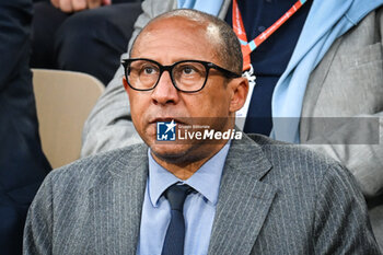 2024-05-28 - French Football Federation (FFF) President Philippe DIALLO during the third day of Roland-Garros 2024, ATP and WTA Grand Slam tennis tournament on May 28, 2024 at Roland-Garros stadium in Paris, France - TENNIS - ROLAND GARROS 2024 - 28/05 - INTERNATIONALS - TENNIS