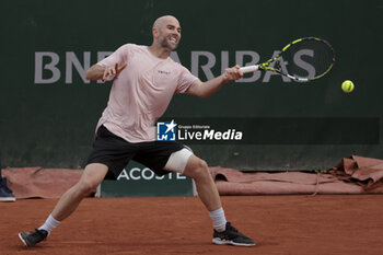 2024-05-28 - Adrian Mannarino of France during day 3 of 2024 French Open, Roland-Garros 2024, Grand Slam tennis tournament on May 28, 2024 at Roland-Garros stadium in Paris, France - TENNIS - ROLAND GARROS 2024 - 28/05 - INTERNATIONALS - TENNIS