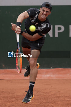 2024-05-28 - Federico Coria of Argentina during day 3 of 2024 French Open, Roland-Garros 2024, Grand Slam tennis tournament on May 28, 2024 at Roland-Garros stadium in Paris, France - TENNIS - ROLAND GARROS 2024 - 28/05 - INTERNATIONALS - TENNIS