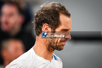 2024-05-29 - Richard GASQUET of France during the fourth day of Roland-Garros 2024, ATP and WTA Grand Slam tennis tournament on May 29, 2024 at Roland-Garros stadium in Paris, France - TENNIS - ROLAND GARROS 2024 - 29/05 - INTERNATIONALS - TENNIS