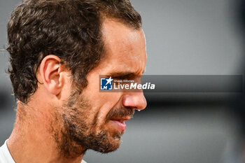 2024-05-29 - Richard GASQUET of France during the fourth day of Roland-Garros 2024, ATP and WTA Grand Slam tennis tournament on May 29, 2024 at Roland-Garros stadium in Paris, France - TENNIS - ROLAND GARROS 2024 - 29/05 - INTERNATIONALS - TENNIS