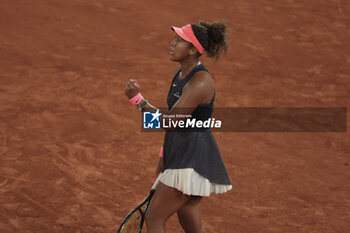 2024-05-29 - Naomi Osaka of Japan during day 4 of the 2024 French Open, Roland-Garros 2024, Grand Slam tennis tournament on May 29, 2024 at Roland-Garros stadium in Paris, France - TENNIS - ROLAND GARROS 2024 - 29/05 - INTERNATIONALS - TENNIS