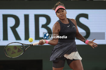 2024-05-29 - Naomi Osaka of Japan during day 4 of the 2024 French Open, Roland-Garros 2024, Grand Slam tennis tournament on May 29, 2024 at Roland-Garros stadium in Paris, France - TENNIS - ROLAND GARROS 2024 - 29/05 - INTERNATIONALS - TENNIS