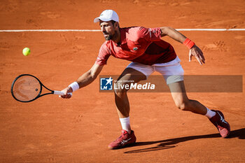 2024-06-03 - Novak DJOKOVIC of Serbia during the ninth day of Roland-Garros 2024, ATP and WTA Grand Slam tennis tournament on June 03, 2024 at Roland-Garros stadium in Paris, France - TENNIS - ROLAND GARROS 2024 - 03/06 - INTERNATIONALS - TENNIS