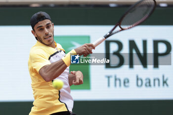 2024-06-03 - Francisco Cerundolo of Argentina during day 9 of the 2024 French Open, Roland-Garros 2024, Grand Slam tennis tournament on June 3, 2024 at Roland-Garros stadium in Paris, France - TENNIS - ROLAND GARROS 2024 - 03/06 - INTERNATIONALS - TENNIS