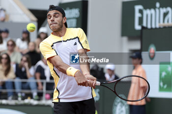 2024-06-03 - Francisco Cerundolo of Argentina during day 9 of the 2024 French Open, Roland-Garros 2024, Grand Slam tennis tournament on June 3, 2024 at Roland-Garros stadium in Paris, France - TENNIS - ROLAND GARROS 2024 - 03/06 - INTERNATIONALS - TENNIS